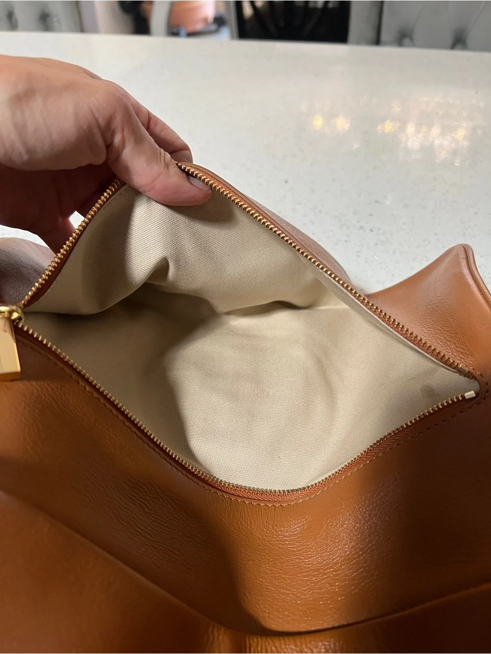 Tory Burch Reva Leather Shoulder Bag
